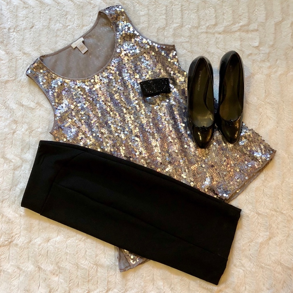 Chico’s sequin top